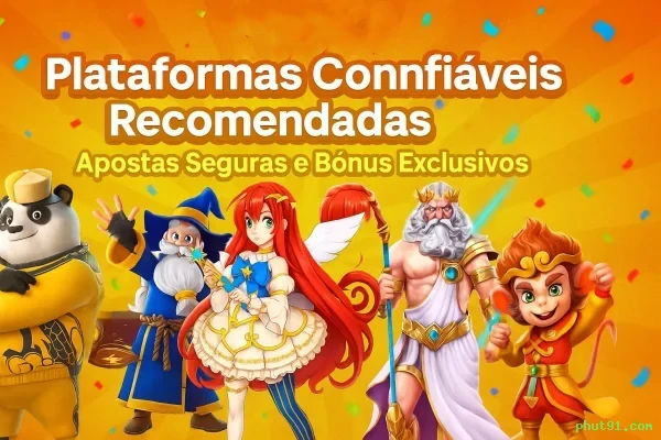 Imagem promocional da phut91.com mostrando a plataforma e suas vantagens
